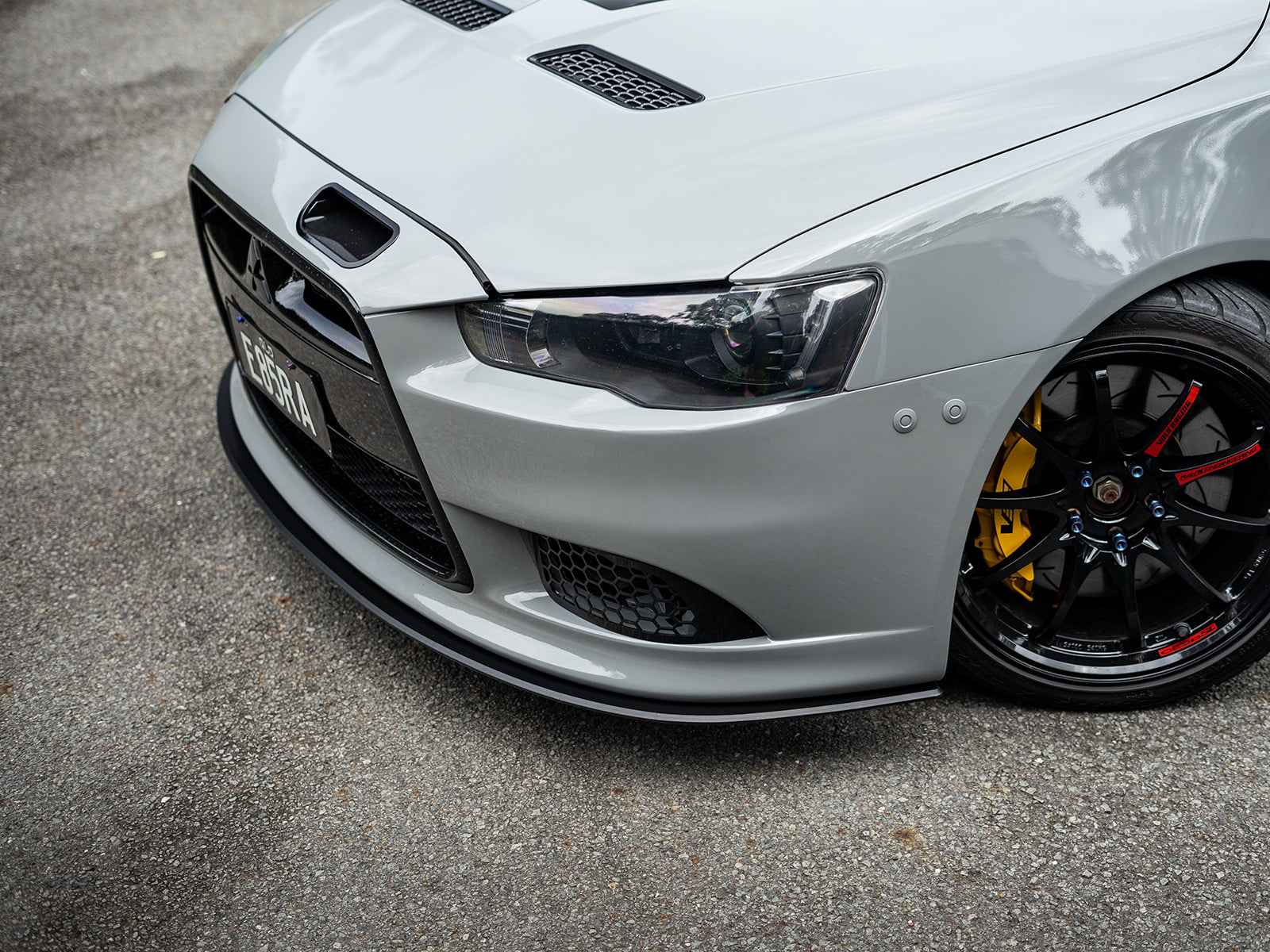 Mitsubishi Lancer Ralliart Front Splitter Lip