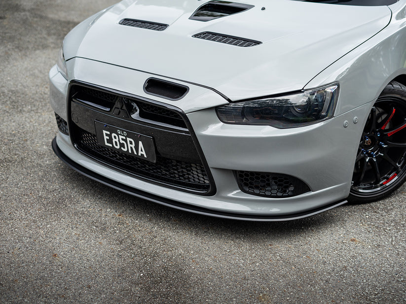 Mitsubishi Lancer Ralliart Front Splitter Lip – Project Aero