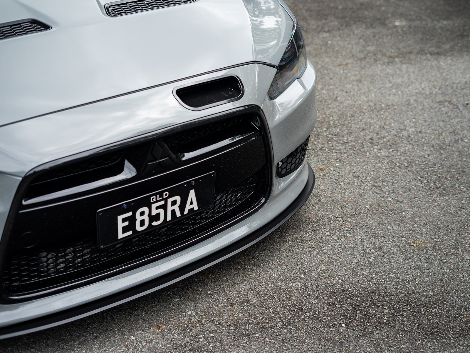 Mitsubishi Lancer Ralliart Front Splitter Lip