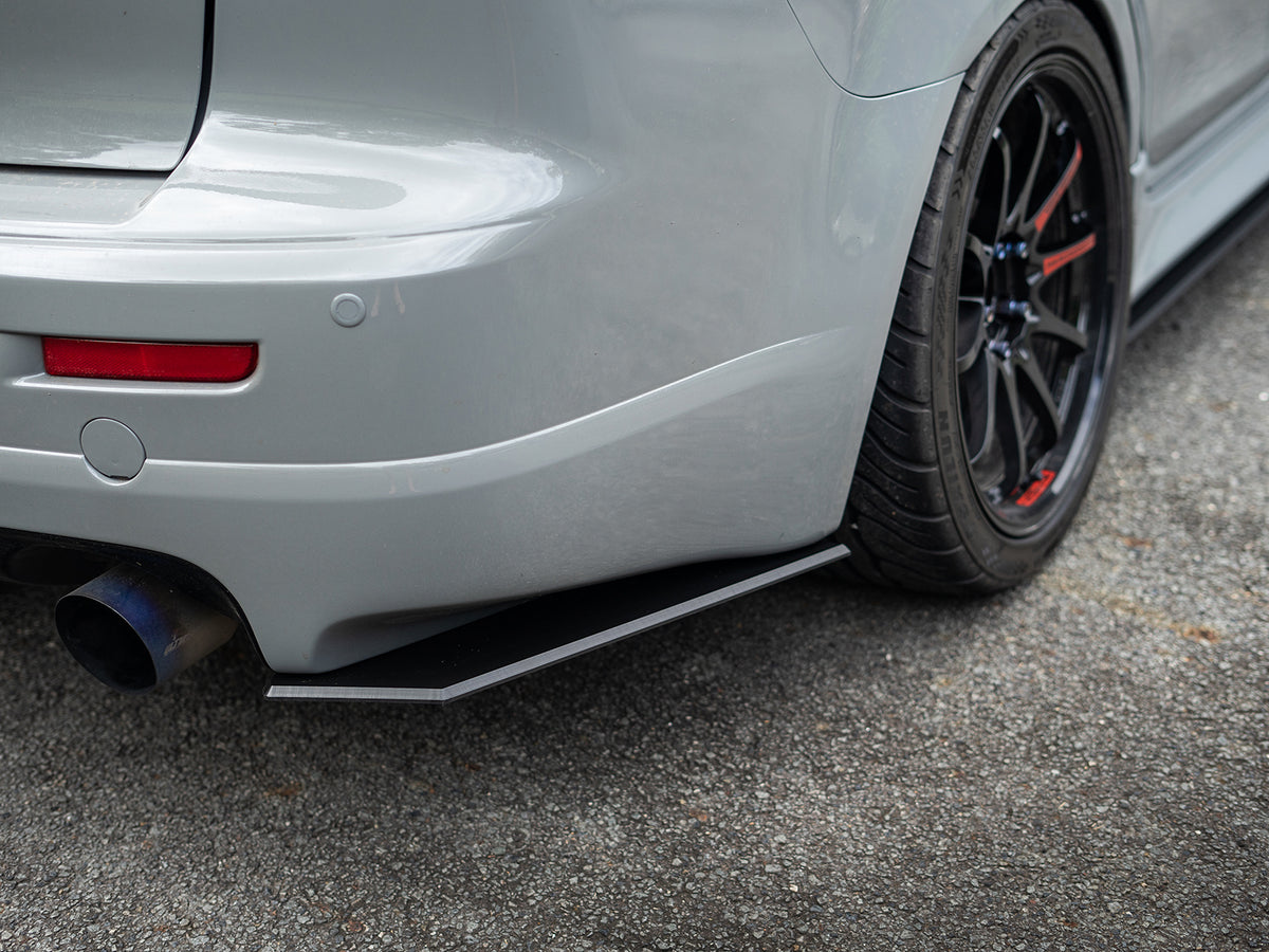 Mitsubishi Lancer Ralliart Rear Spats/Pods – Project Aero
