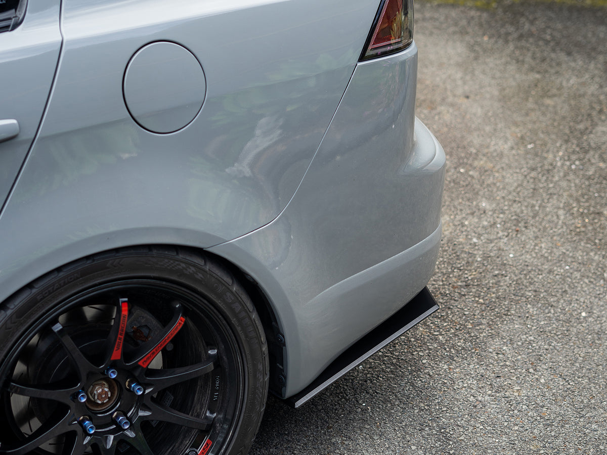 Mitsubishi Lancer Ralliart Rear Spats/Pods – Project Aero