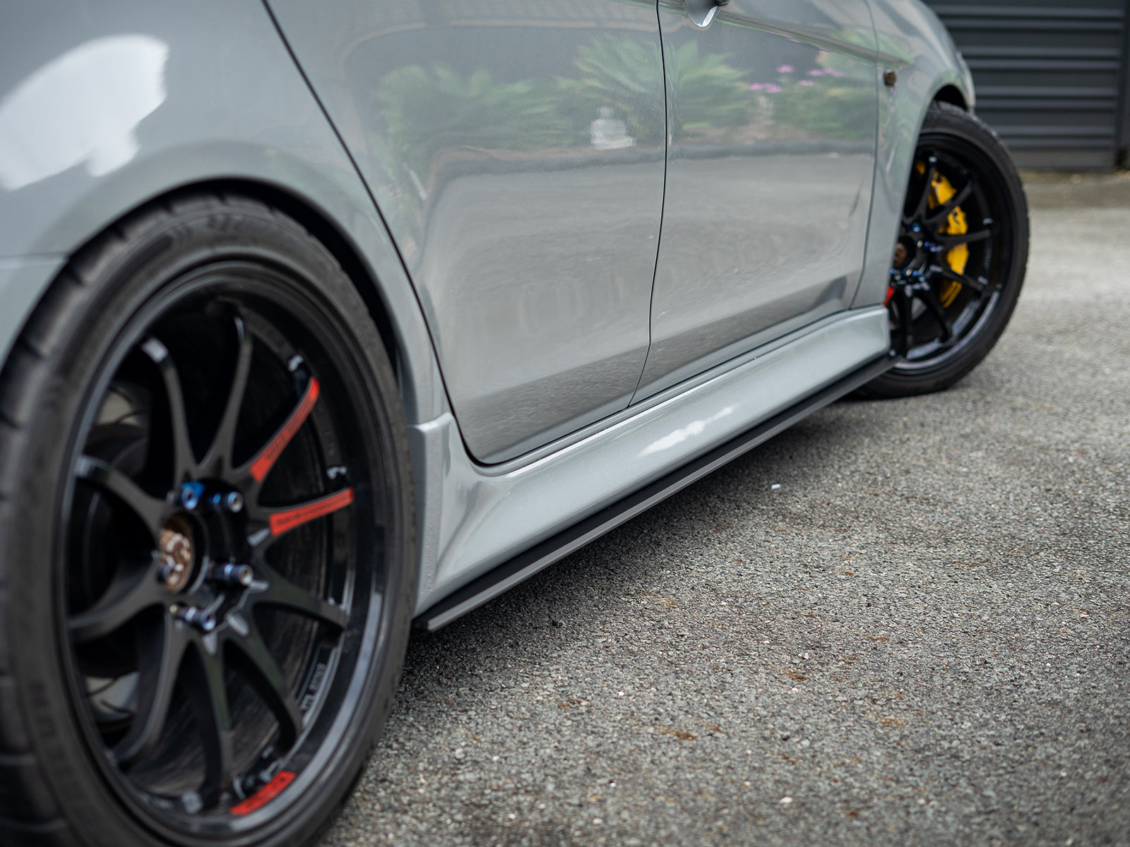 Mitsubishi Lancer Ralliart Side Skirt Extensions