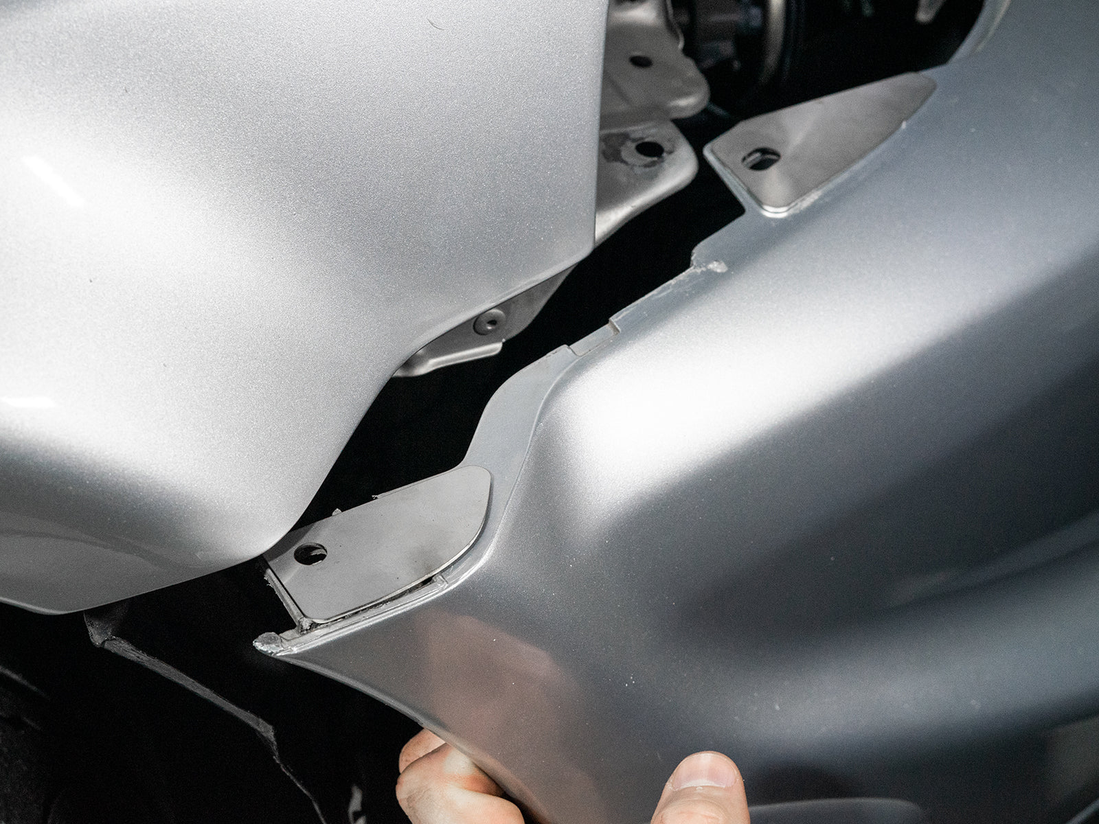 Mitsubishi Evo 5/6/6.5 (CP9A) Front Bumper Reinforcement Repair Plates