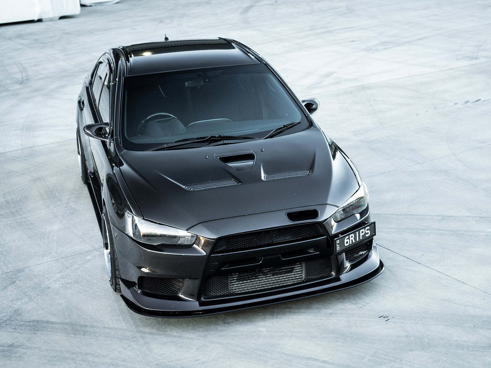 Mitsubishi Evo 10 (X) Complete Splitter Lip Kit