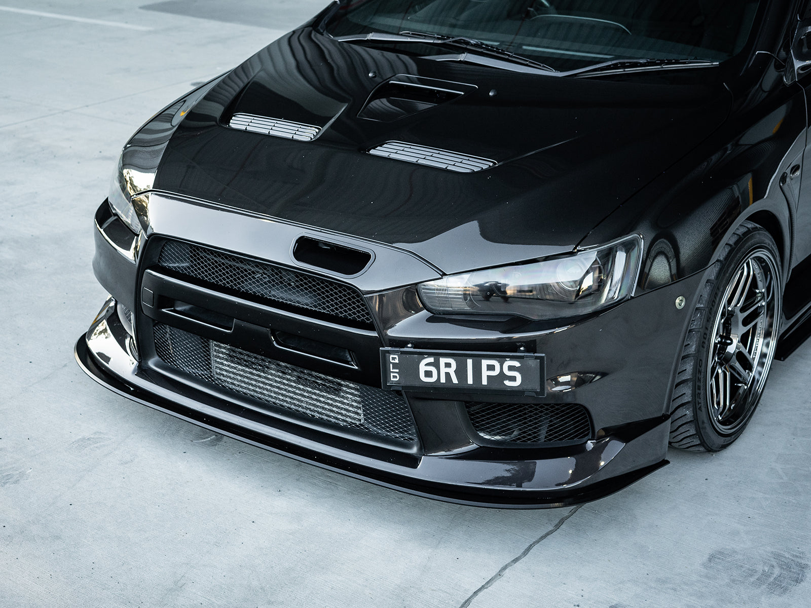 Mitsubishi Evo 10 (X) Front Splitter Lip