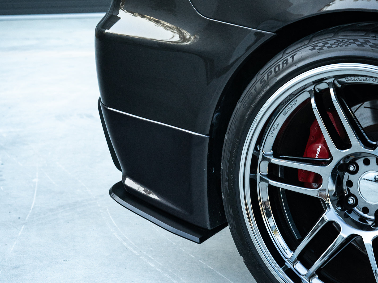 Mitsubishi Evo 10 (X) Rear Spats/Pods Project Aero