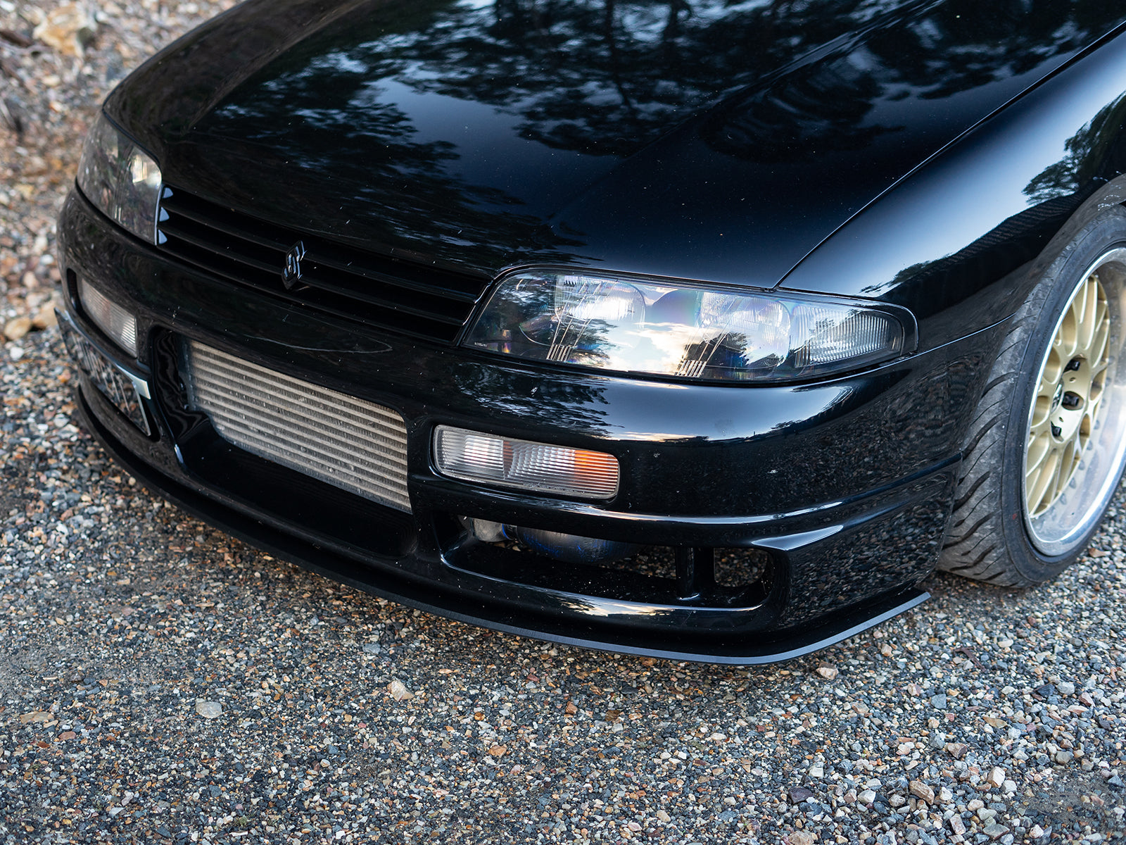 Indestructible R33 Skyline M-Spec front lip by Project Aero
