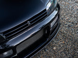 Close-up of R33 M-Spec front lip with seamless fitment
