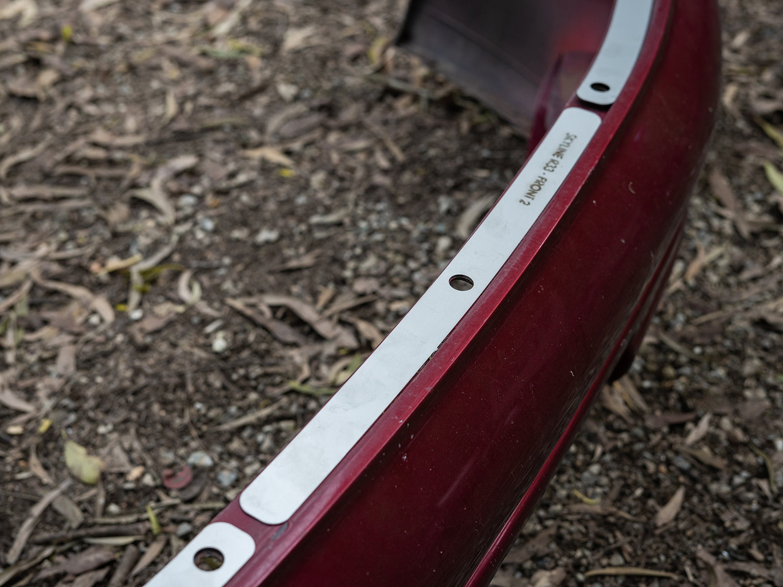 Nissan Skyline R33 Front Bumper Reinforcement Repair Plates (Centre)
