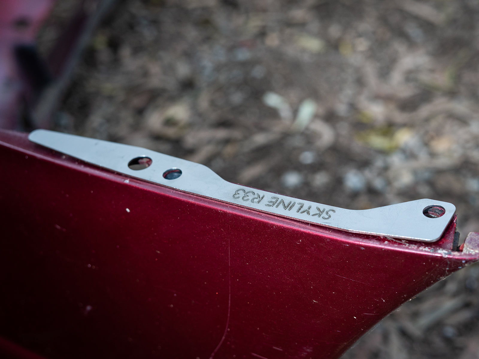 Nissan Skyline R33 Front Bumper Reinforcement Repair Plates