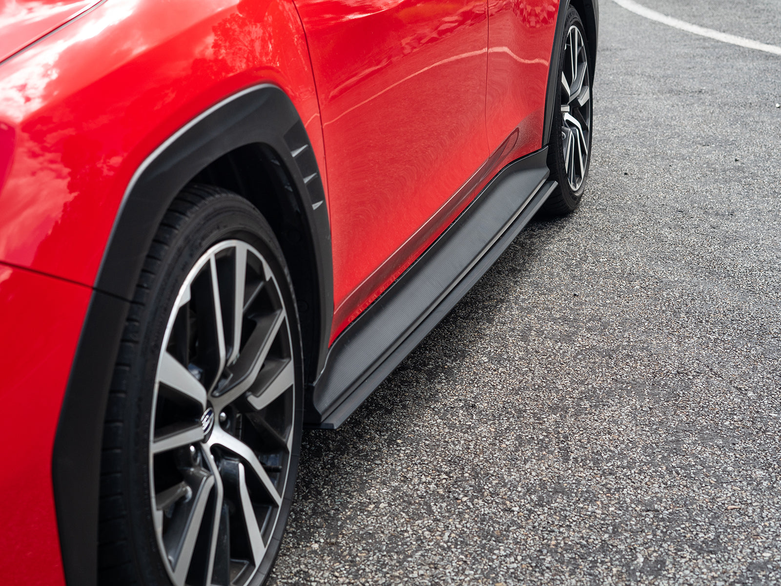 Subaru VB WRX Side Skirt Extensions