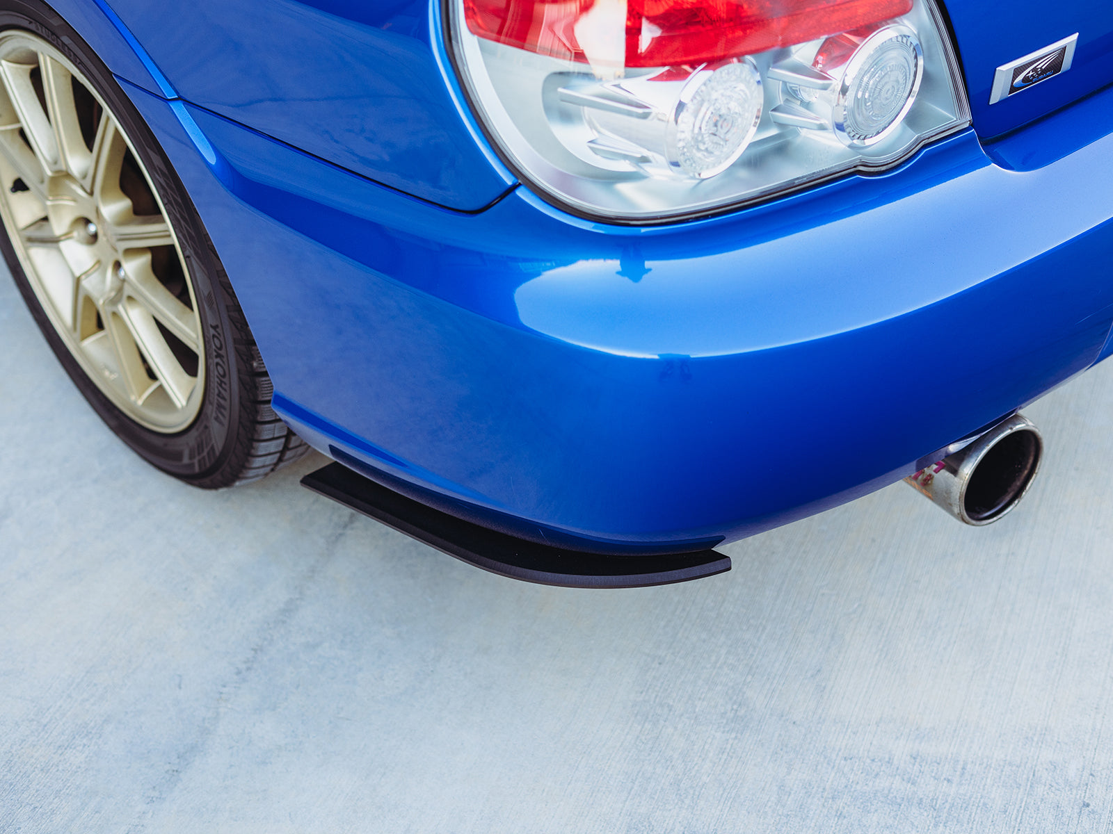 thumbnail image 2 of JMTBNO Rear Spats & Diffuser Fins For Subaru Impreza WRX STI – Glossy Black ABS 2 of 5