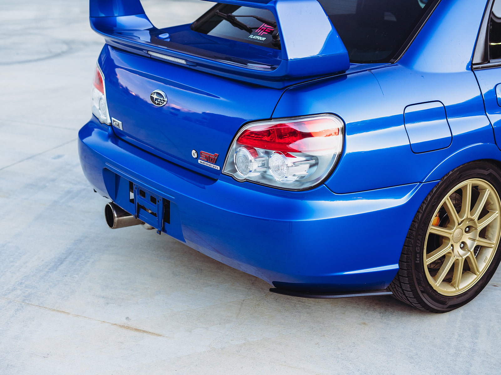 Subaru GD Hawkeye WRX/STI Sedan Rear Spats/Pods