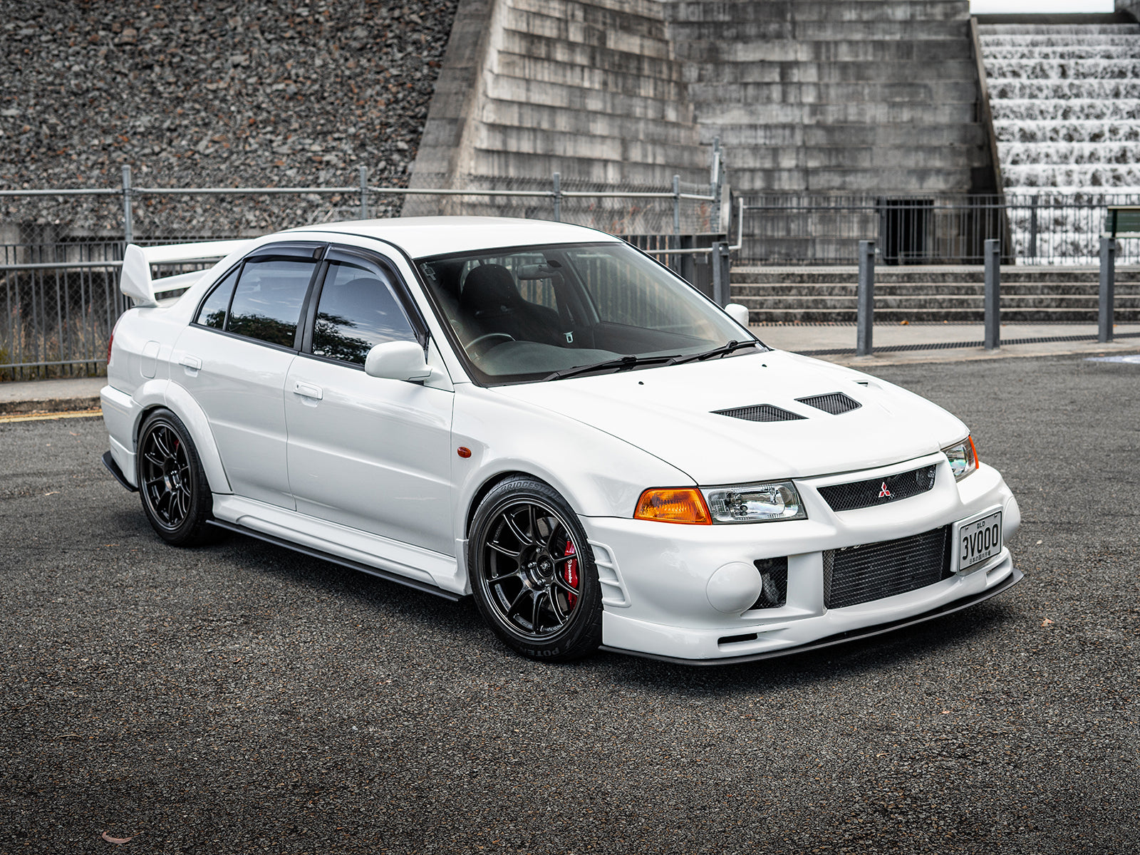 Mitsubishi Evo 6 Complete Splitter Lip Kit