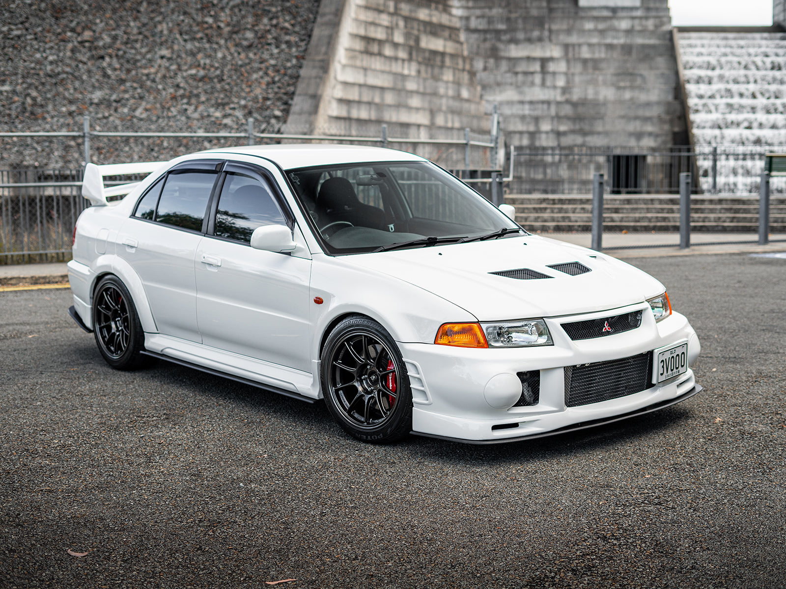 Mitsubishi Evo 6 Complete Splitter Lip Kit