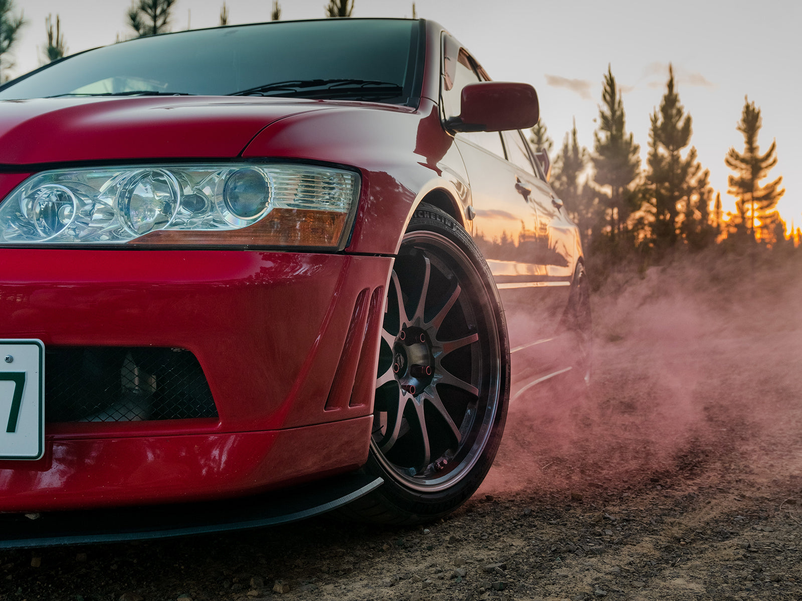 Mitsubishi Evo 7 Complete Splitter Lip Kit