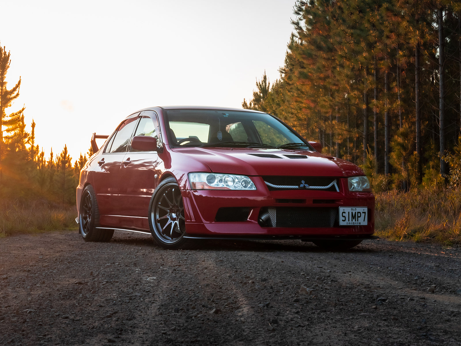 Mitsubishi Evo 7 Complete Splitter Lip Kit