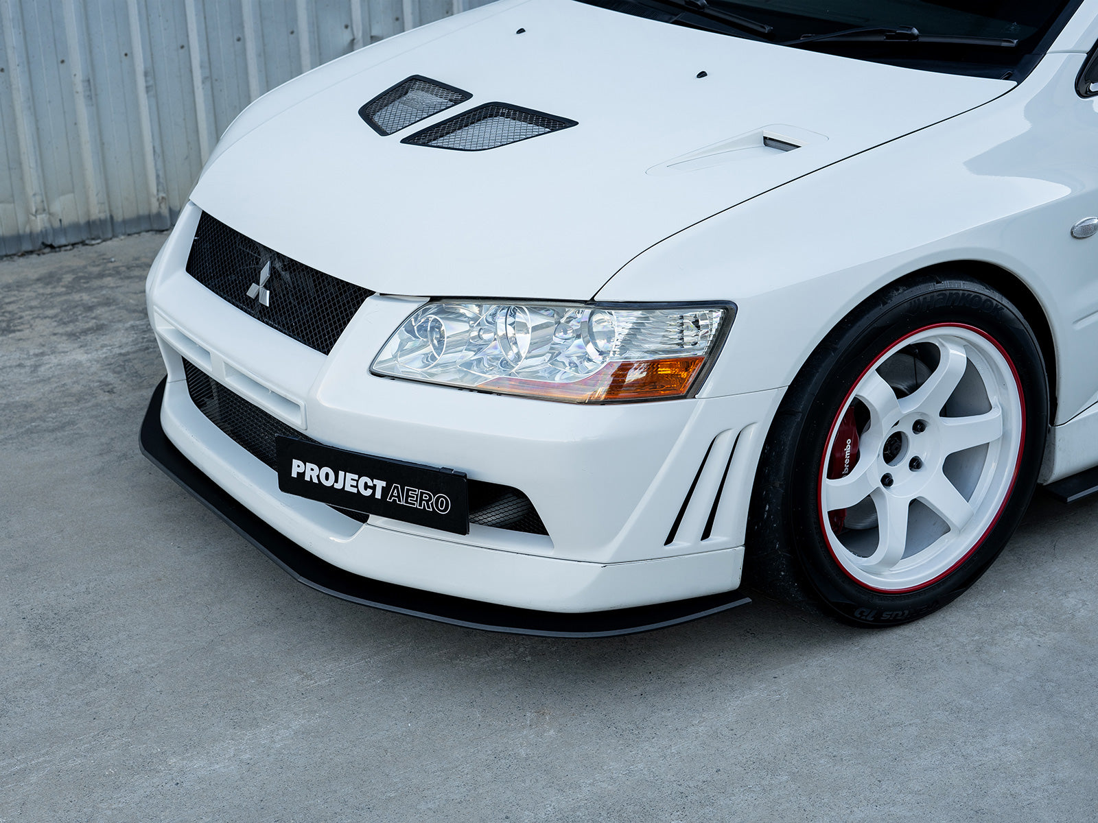 Evo 7 Front Splitter Lip is the perfect aftermarket lip for any Evo 7, complimenting the original front bumper for a sleek refreshed look