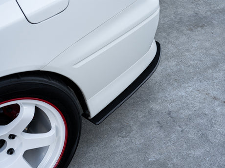 Project Aero Mitsubishi Evo 7 Rear Spats/Pods are the best way to compliment any OEM rear bumper