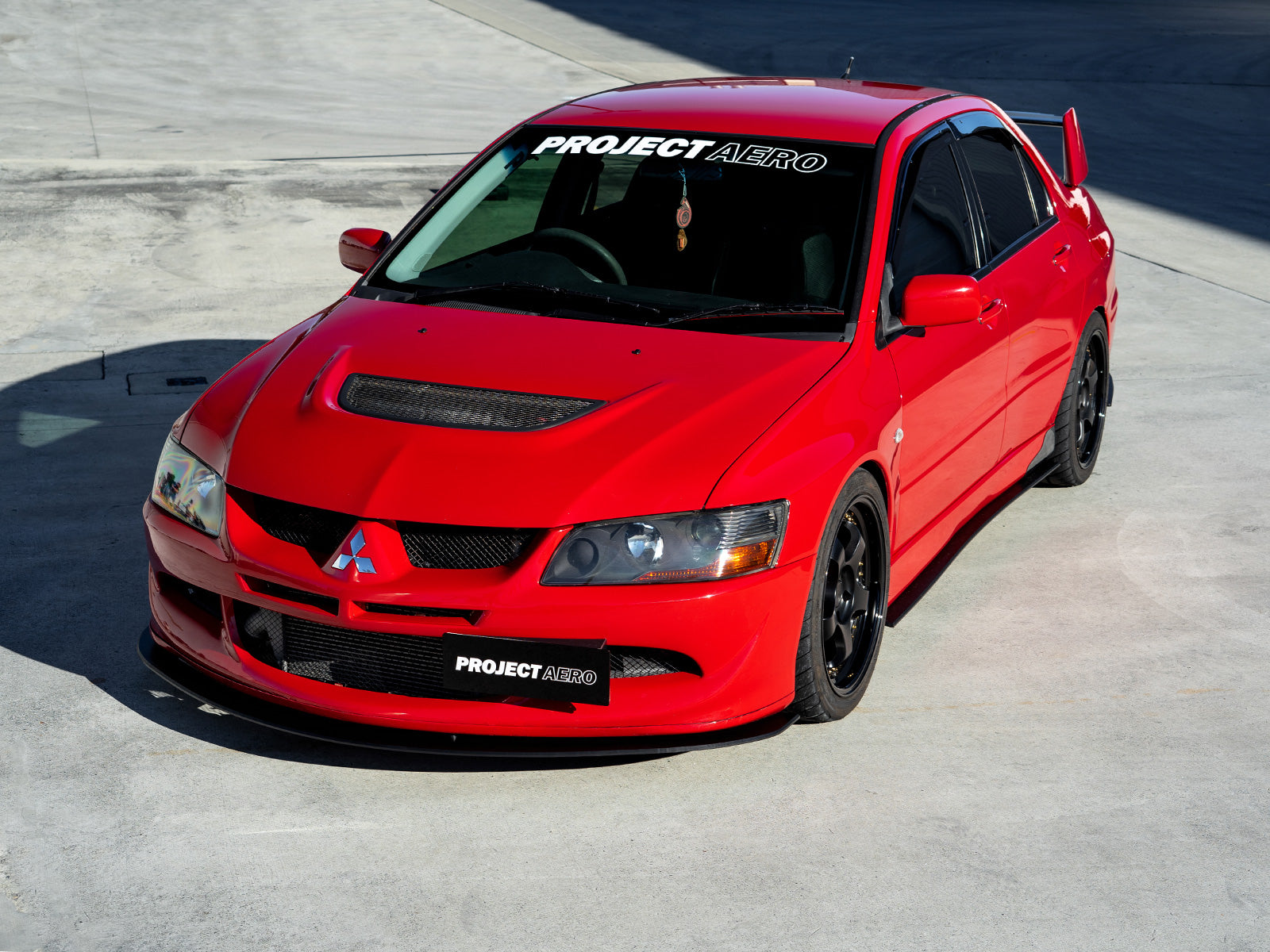 The complete Mitsubishi Evo 8 Splitter Lip Kit is a perfect addition to any Evo 8. Stylish and unique in design.