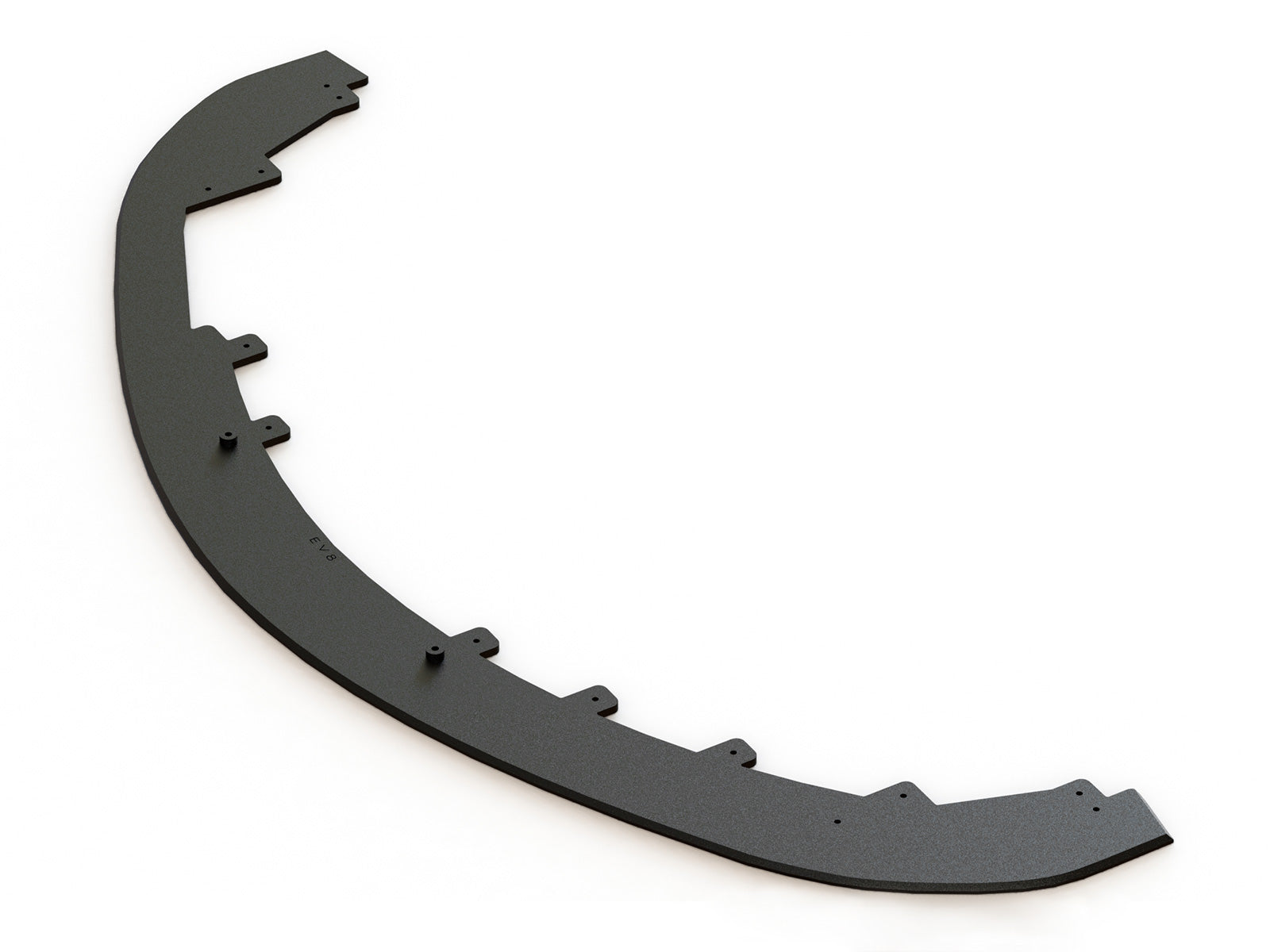 Project Aero Mitsubishi Evo 8 Front Splitter Lip, subtle in design complimenting the OEM original bumper.