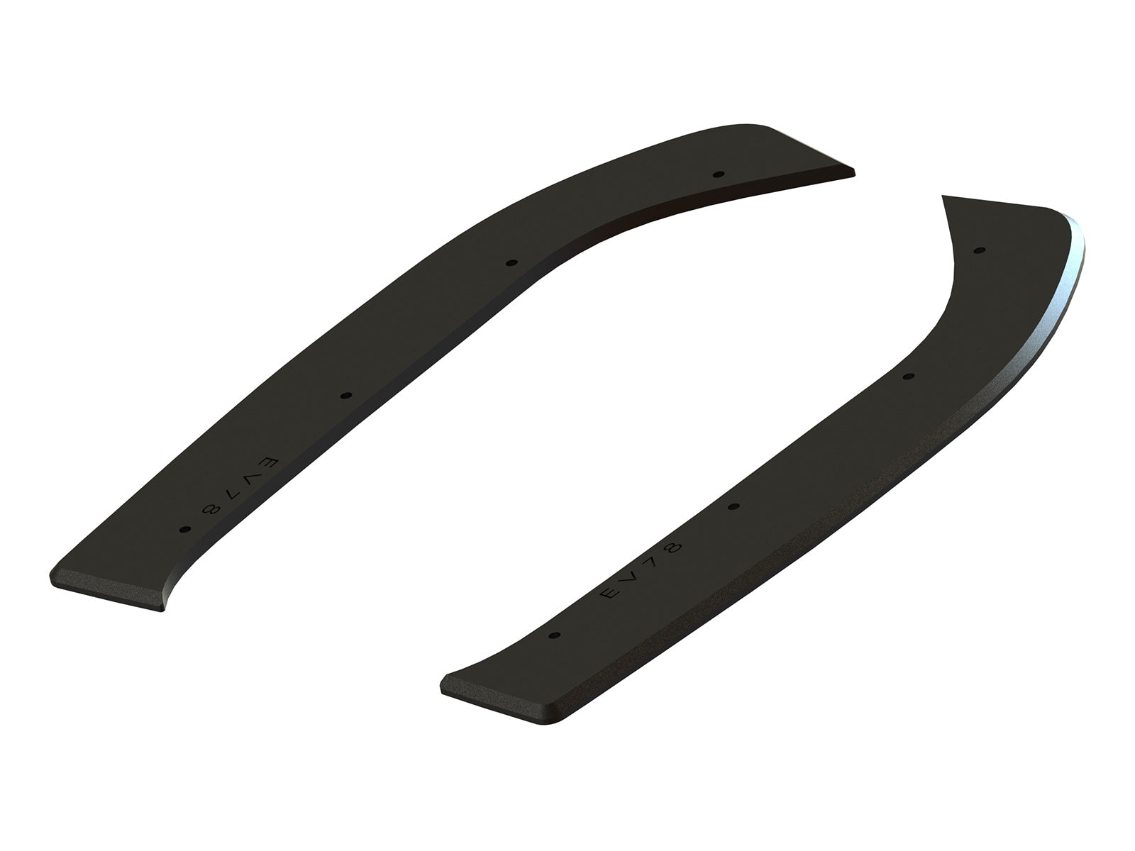 The Project Aero Mitsubishi Evo 8 rear spats/pods are a great addition to the OEM rear bumper bar