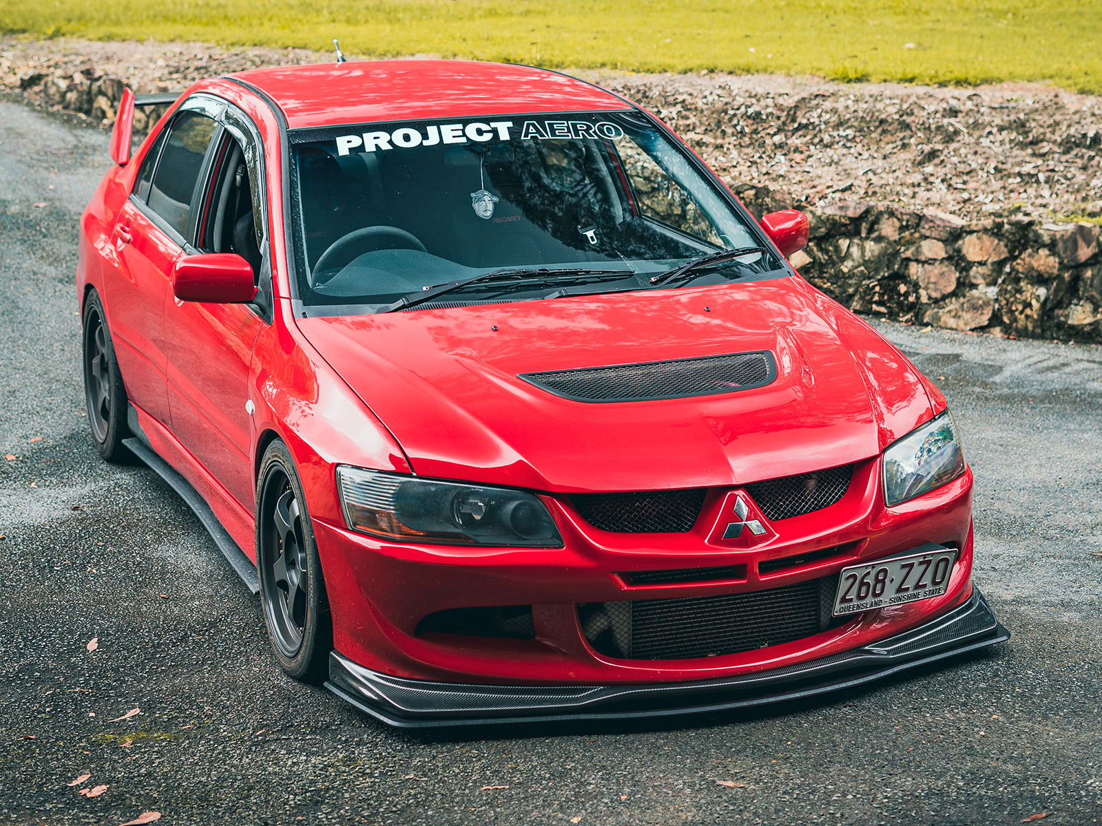 Mitsubishi Evo 8 VS Front Splitter Lip