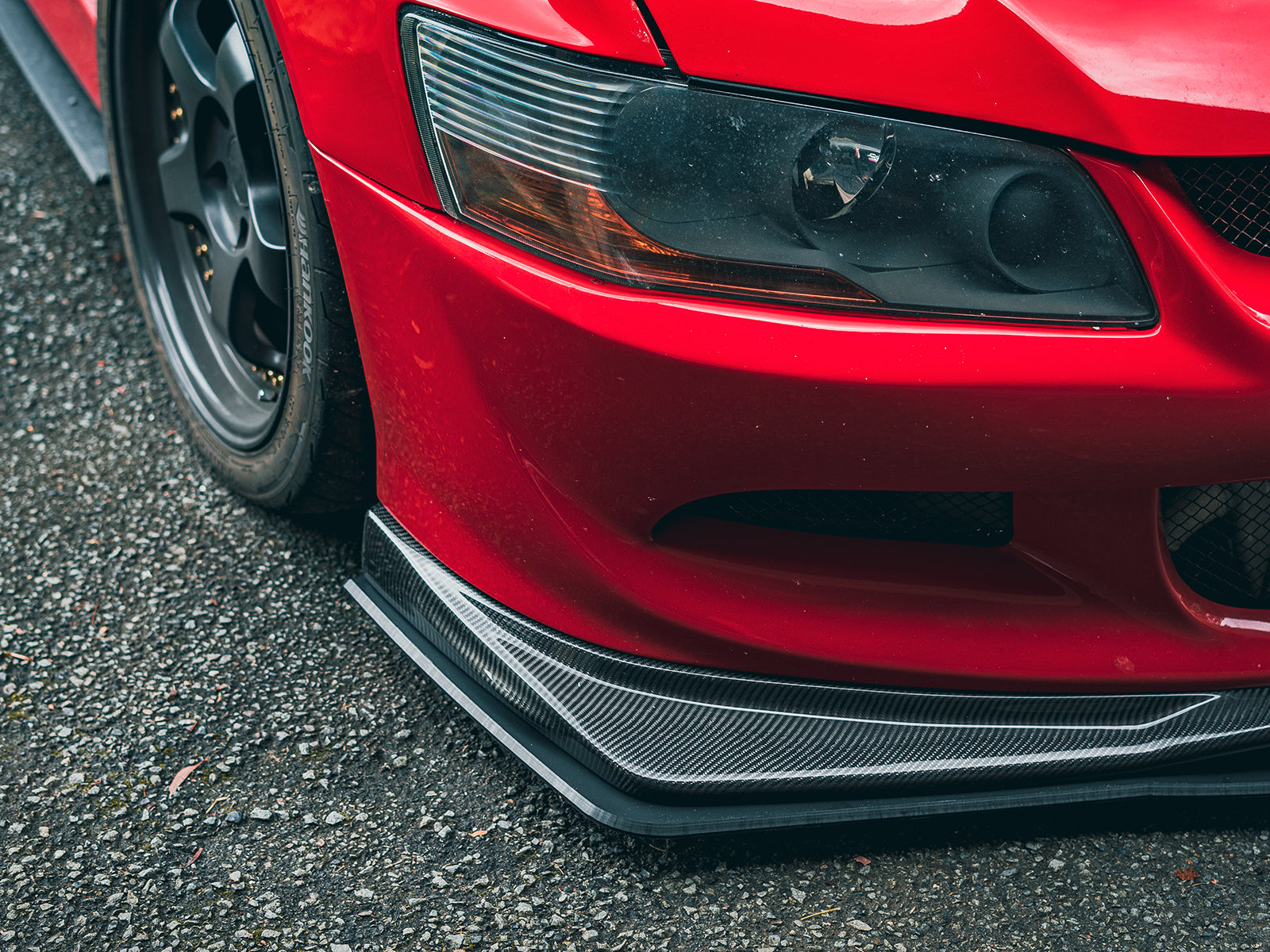 Mitsubishi Evo 8 VS Front Splitter Lip