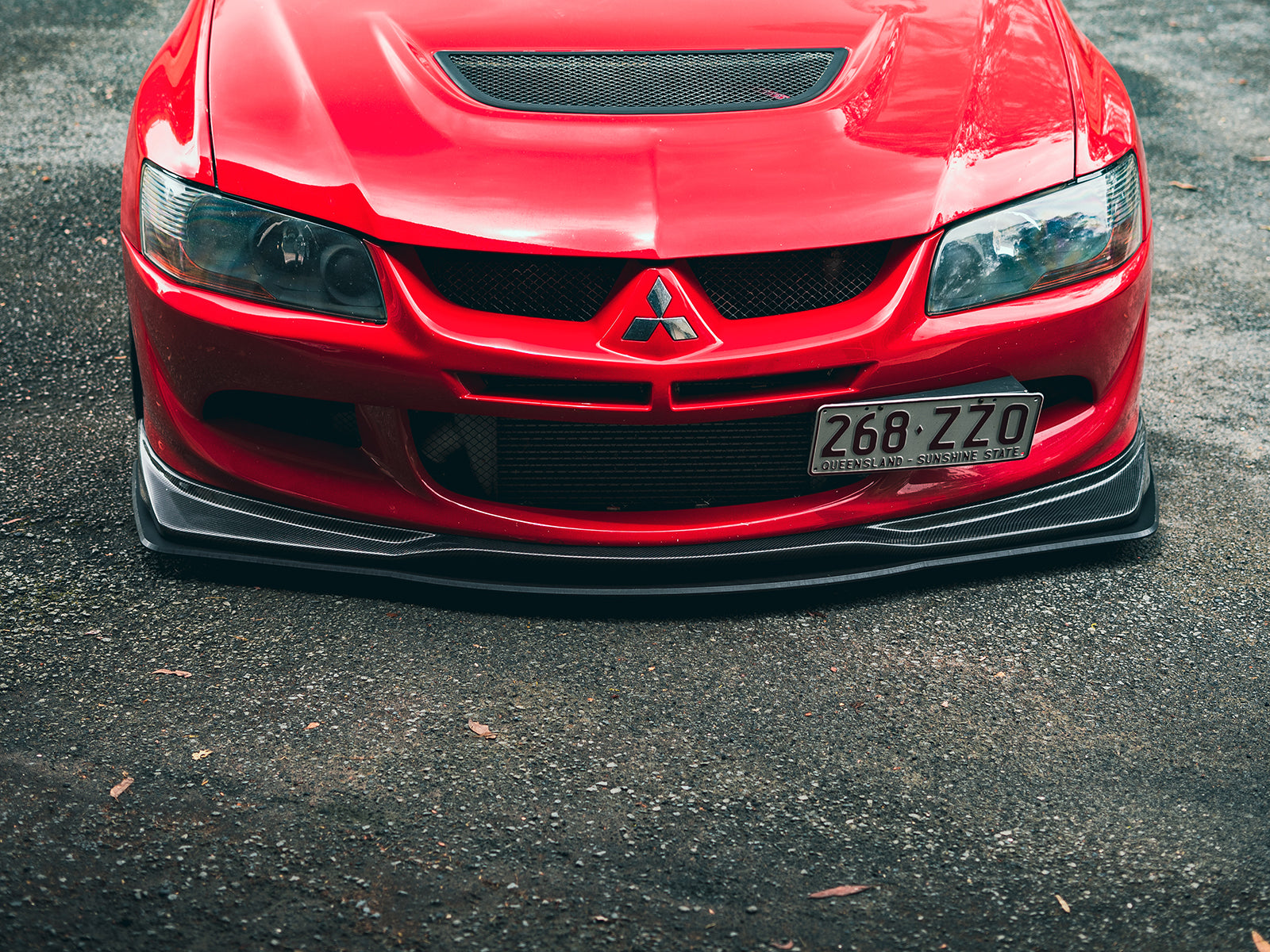 Mitsubishi Evo 8 VS Front Splitter Lip