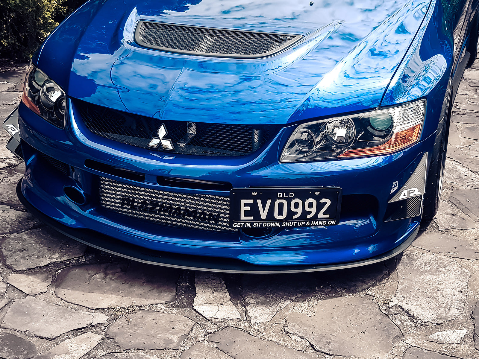 Mitsubishi Evo 9 Front Splitter Lip