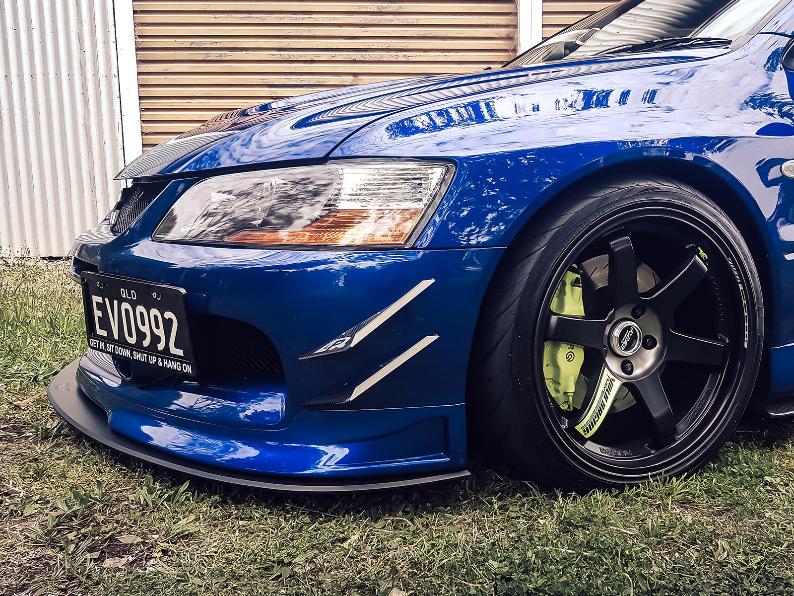 Mitsubishi Evo 9 Front Splitter Lip