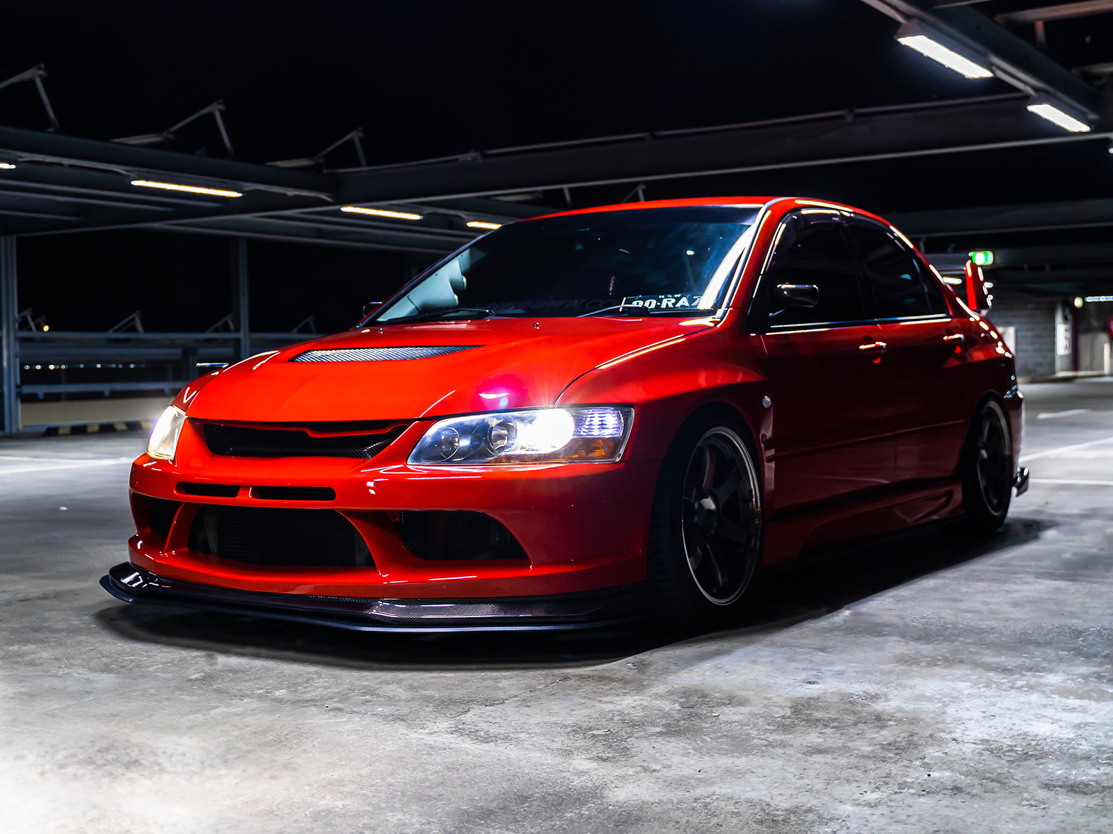 Mitsubishi Evo 9 Varis Front Splitter Lip