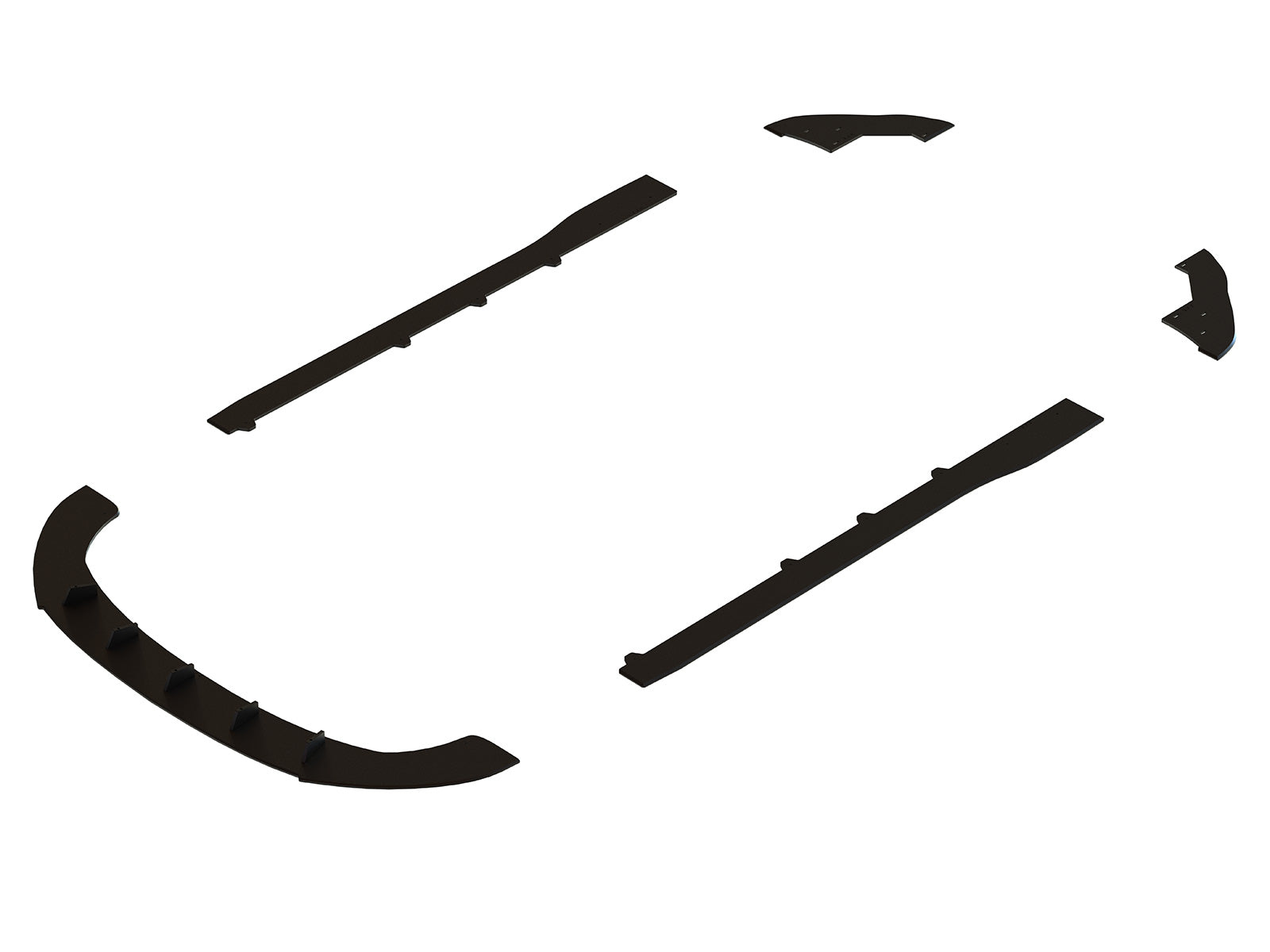 Complete splitter lip kit to suit the Nissan 370z. Splitters are a perfect addition to any 370z