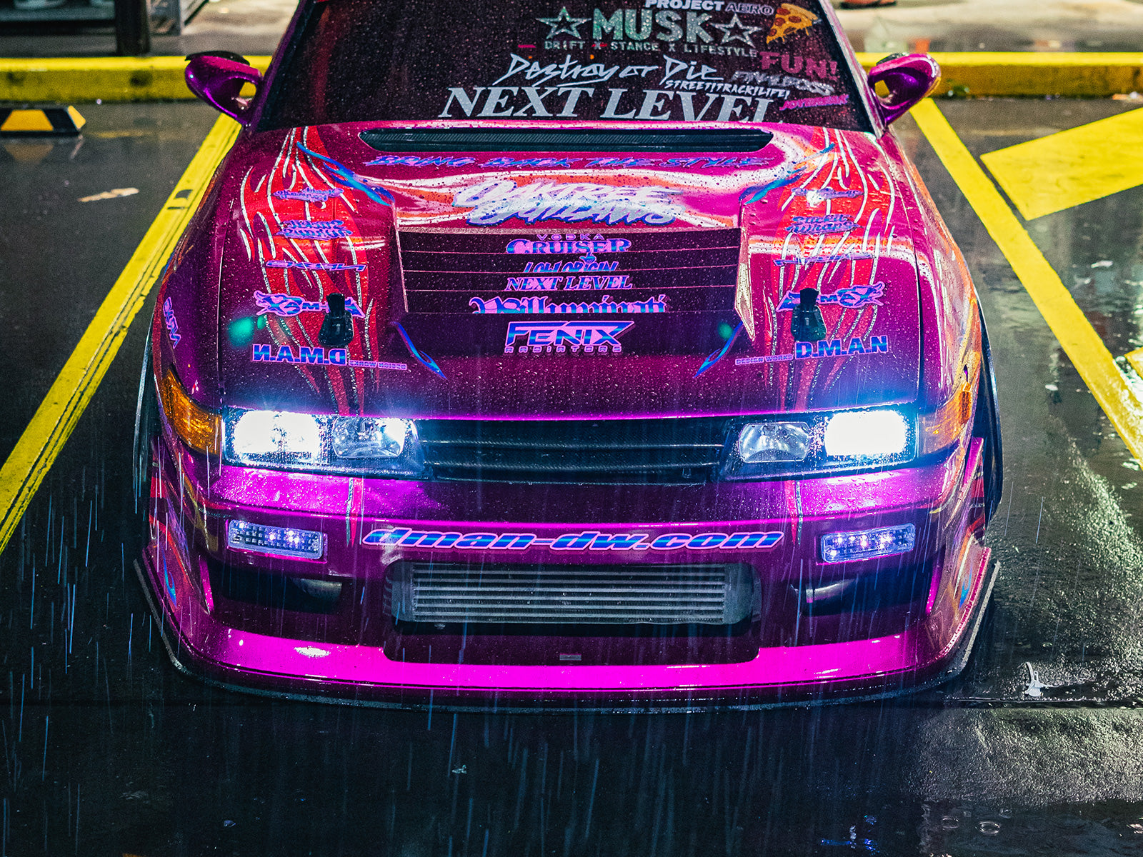 Nissan Silvia S13 Front Splitter Lip (Car Modify Wonder)