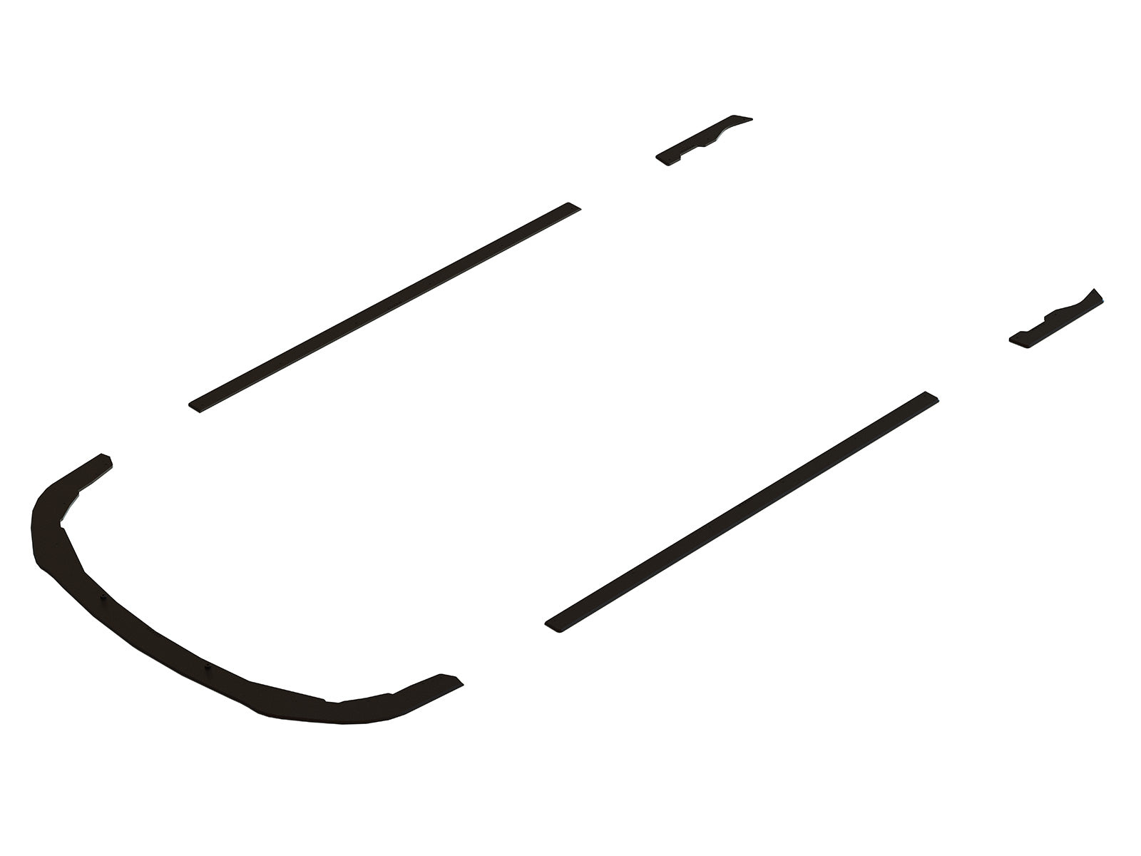 Subaru G3 WRX/STI Sedan or Hatch Complete Splitter Lip Kit (2011-2014)