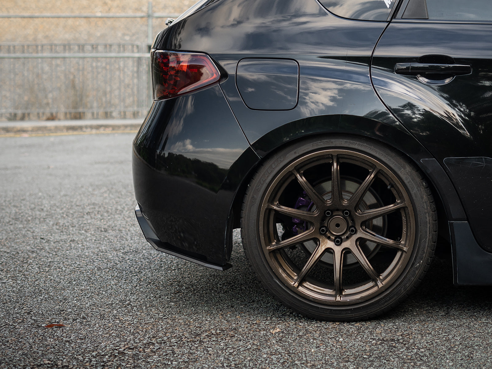 Subaru G3 WRX/STI Hatch Rear Spats/Pods (2011-2014)