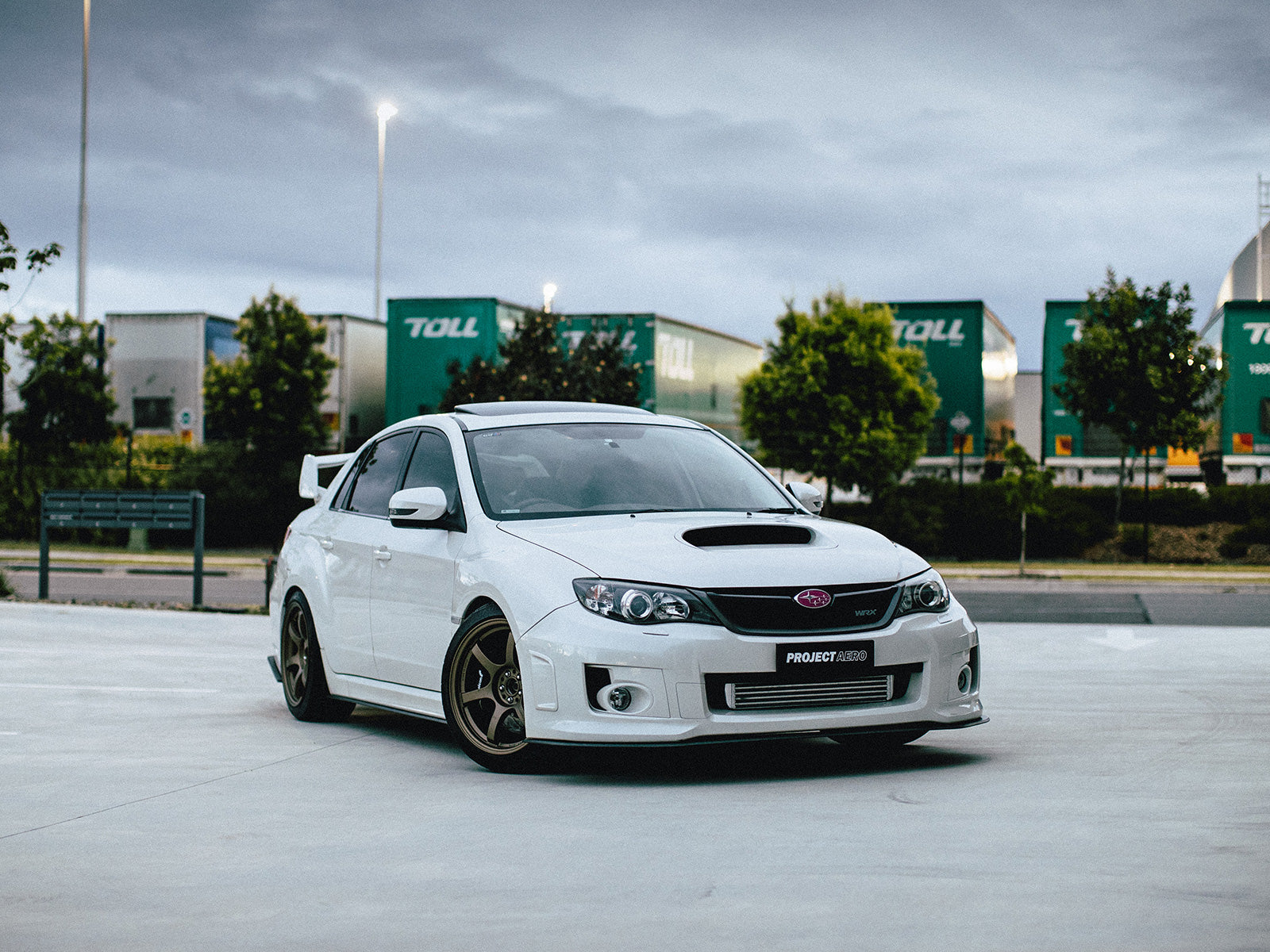 Subaru G3 WRX/STI Sedan or Hatch Complete Splitter Lip Kit (2011-2014)