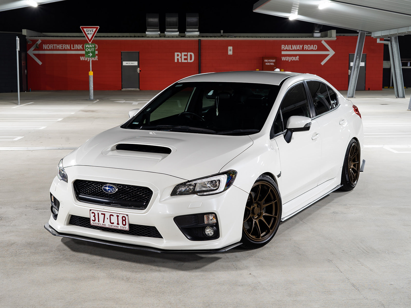 Subaru VA WRX/STI Complete Splitter Lip Kit (2014-2021)