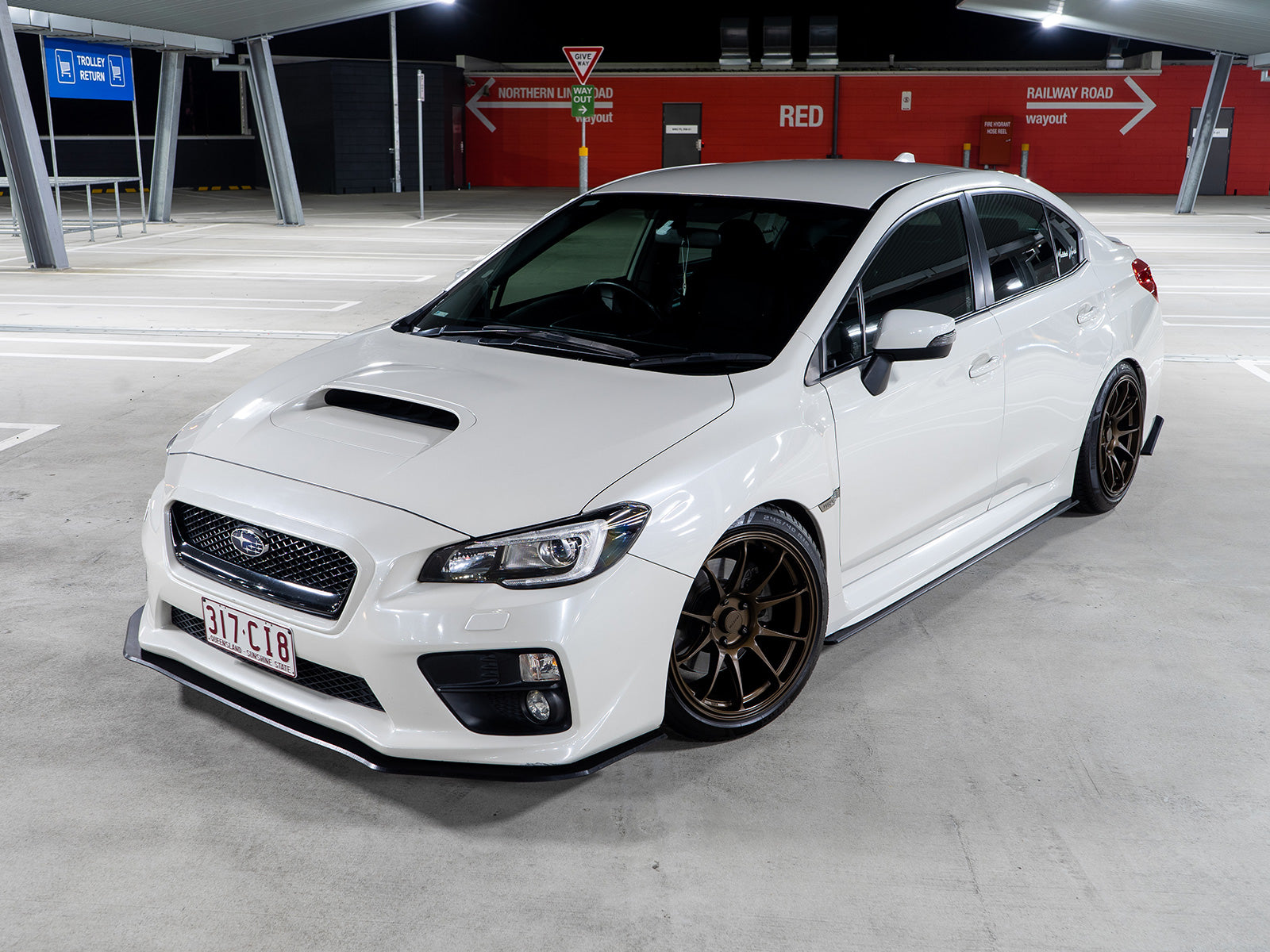 Subaru VA WRX/STI Complete Splitter Lip Kit (2014-2021)