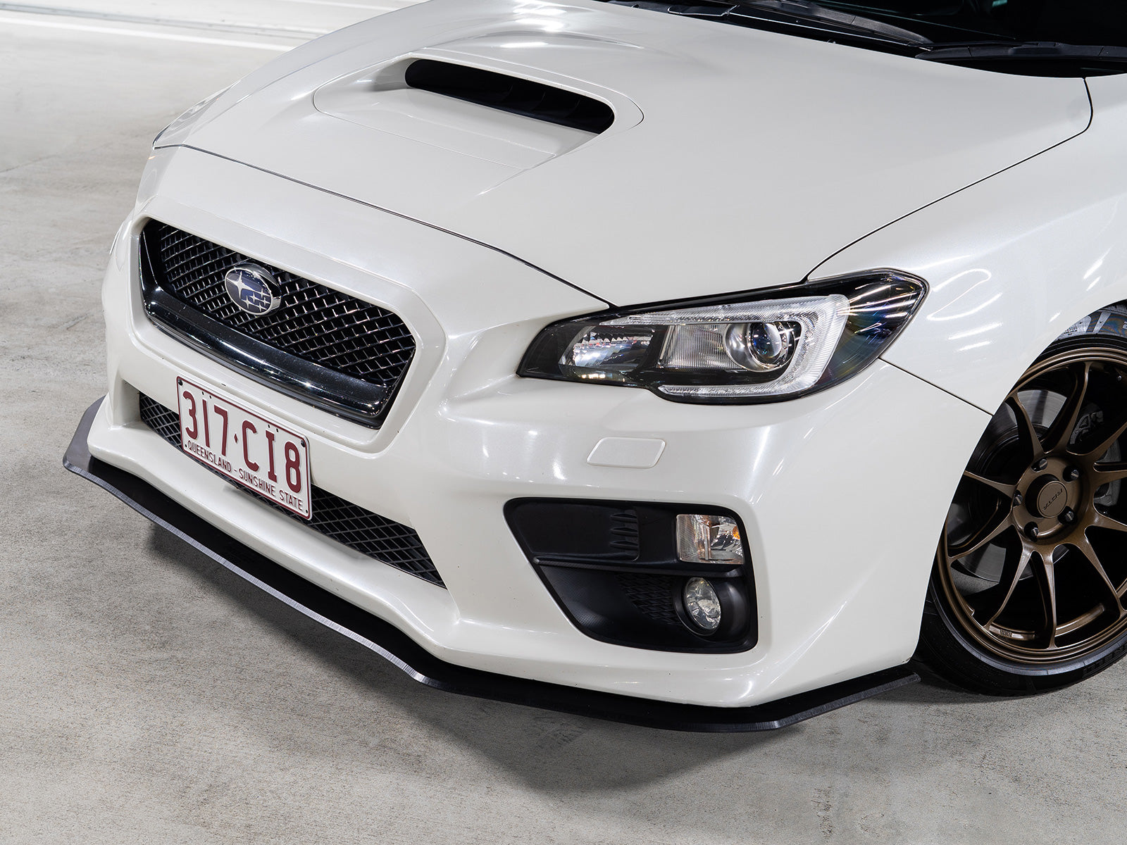 Sti front deals splitter