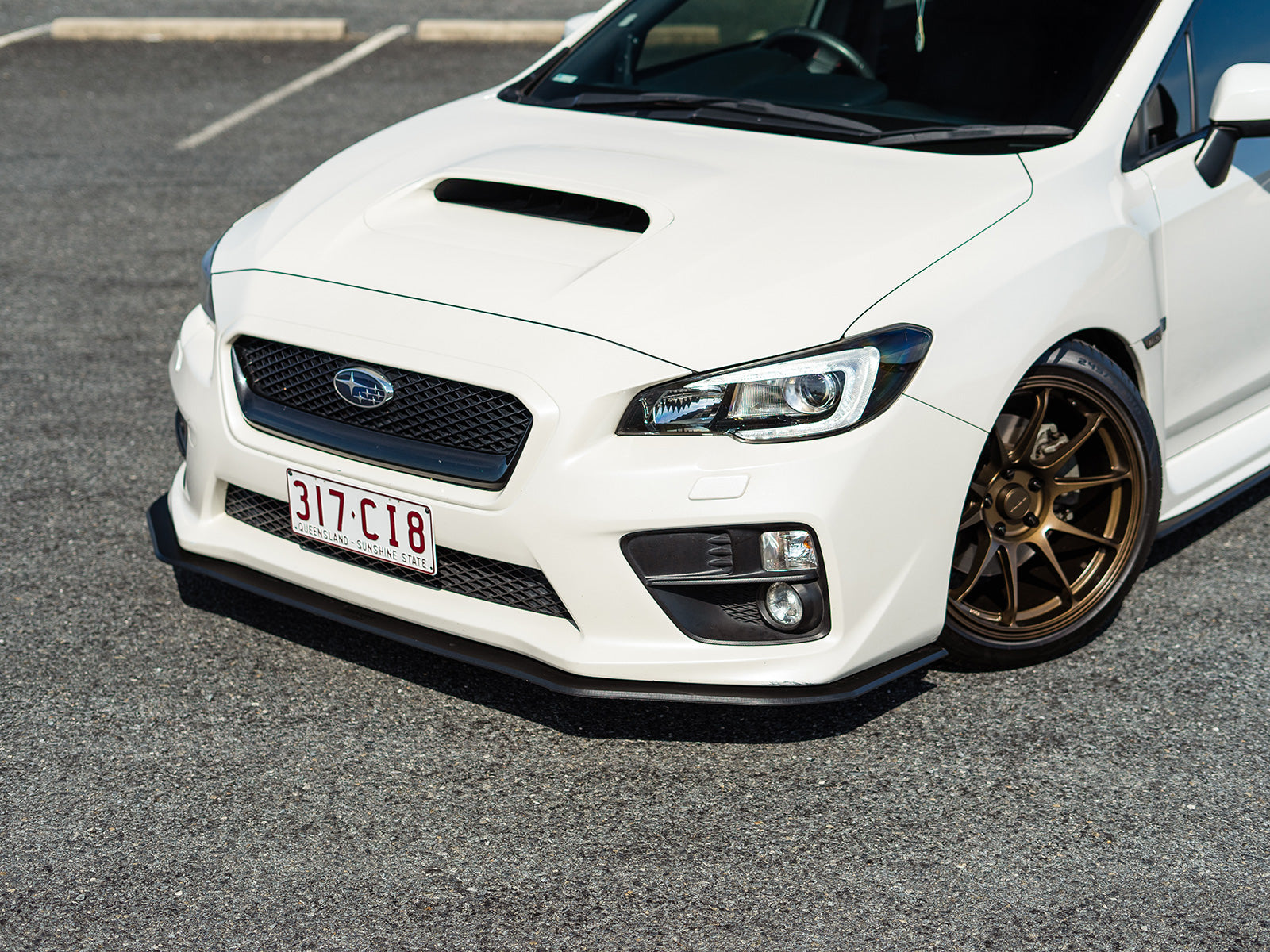 Subaru VA WRX/STI Front Splitter Lip (2014-2021)